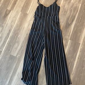 Striped jumpsuit